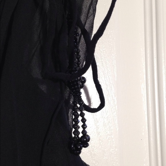 FINAL MARKDOWN Women's Grecian-Style Black Evening Dress medium - Picture 5 of 8